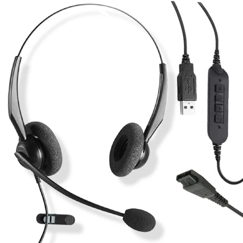 VT2000NC-D QD USB03 Headset USB Duo